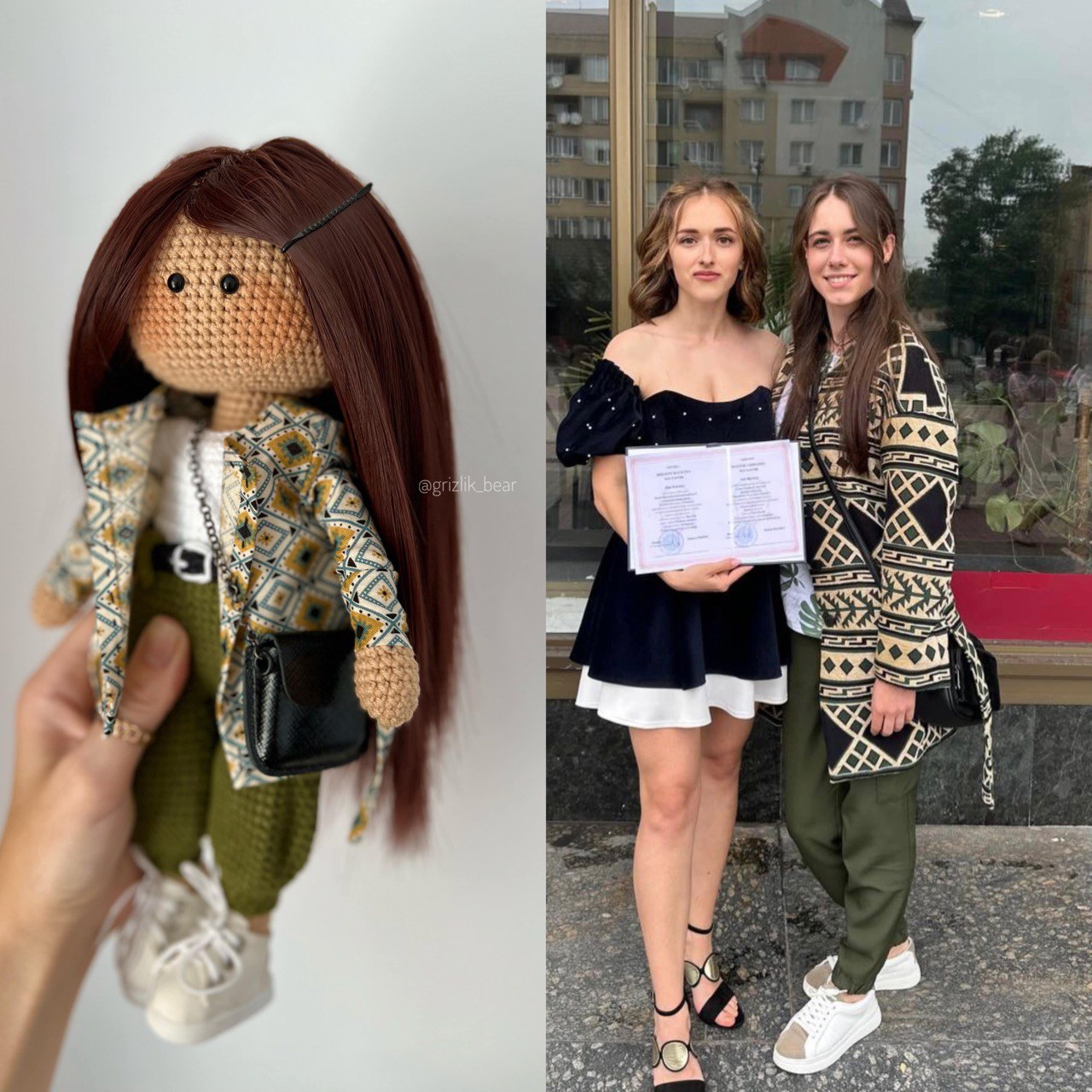 Personalized Doll Portrait